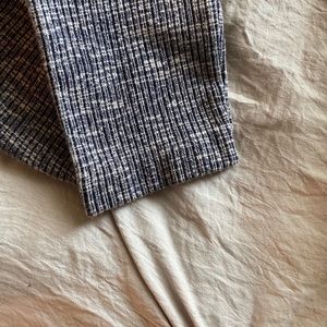 grey and white sweats